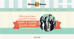 Desktop Screenshot of messybessy.com